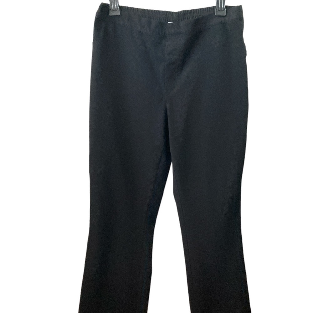 Isaac Mizrahi Black Pull On Pants Size 12